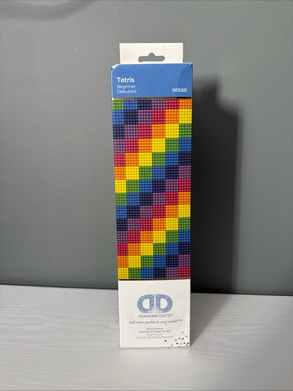 Diamond Dotz jewel puzzle. Tetris!